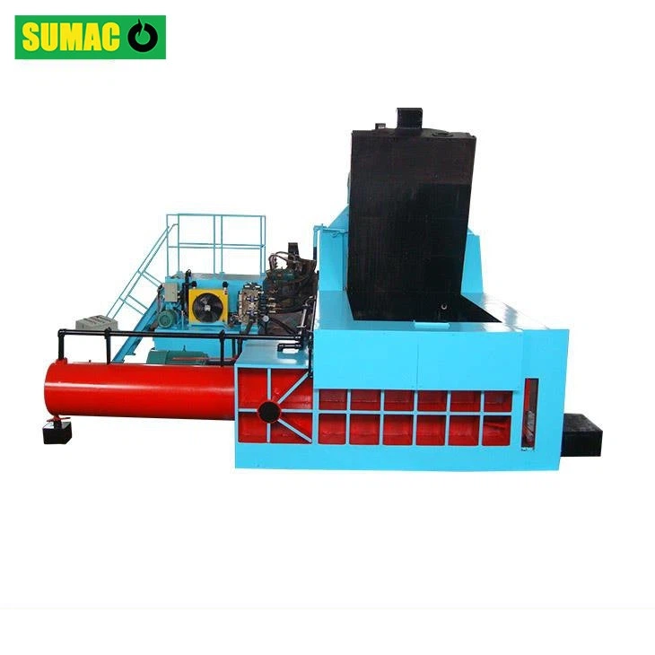 Автоматичний гідравлічний прес-підбирач металу