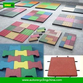 Rubber Flooring Mat Tile Making Machine