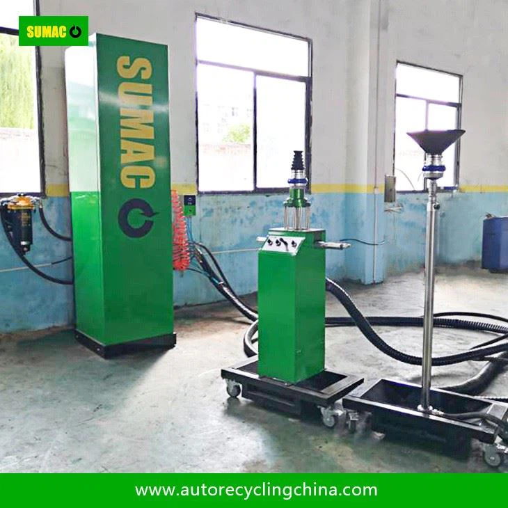 ELV Car Oil Fluid Drainage System